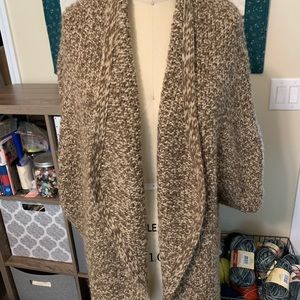 Chunky knit shrug/wrap sweater
